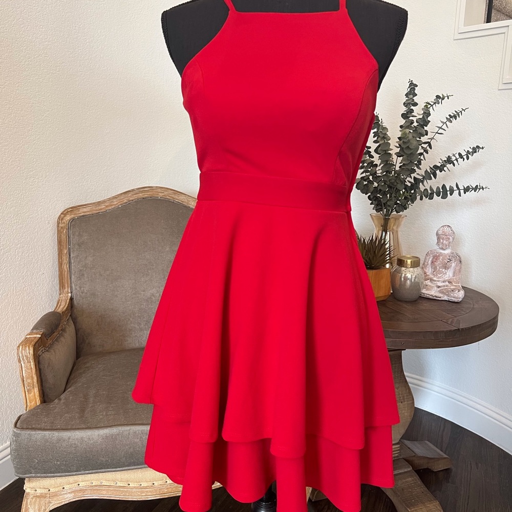 Alter’d state pretty red dress, size XS.